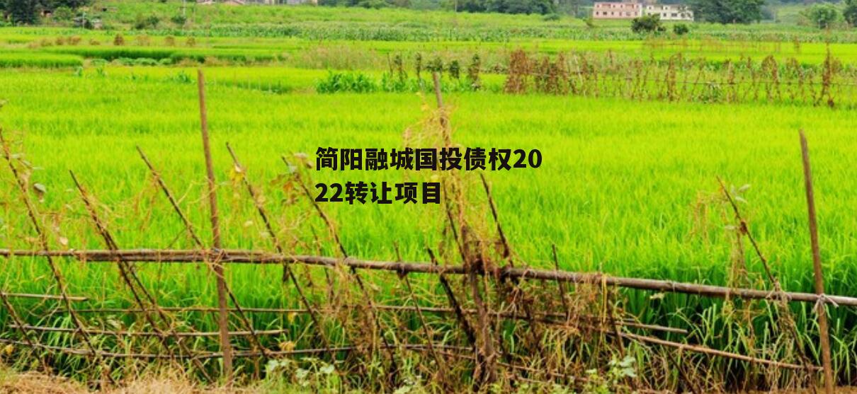 简阳融城国投债权2022转让项目