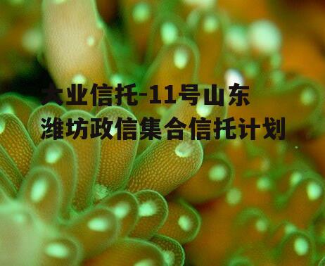 大业信托-11号山东潍坊政信集合信托计划