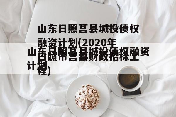 山东日照莒县城投债权融资计划(2020年日照市莒县财政招标工程)