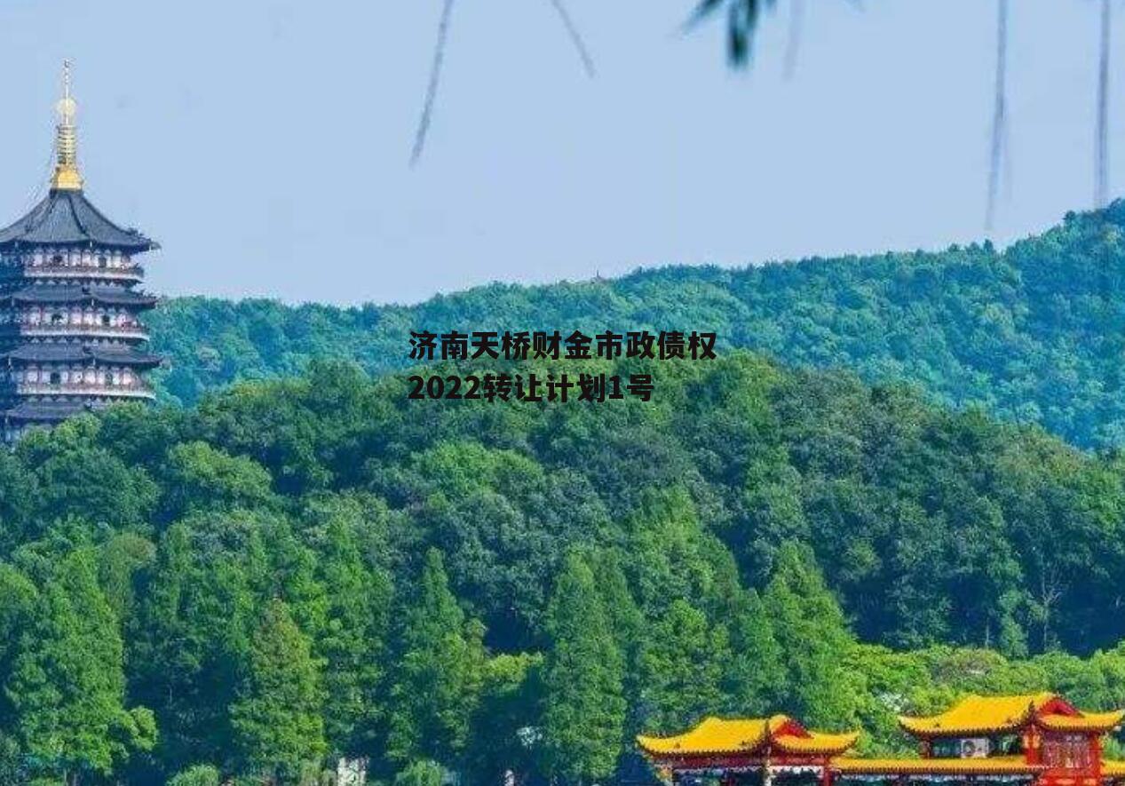 济南天桥财金市政债权2022转让计划1号