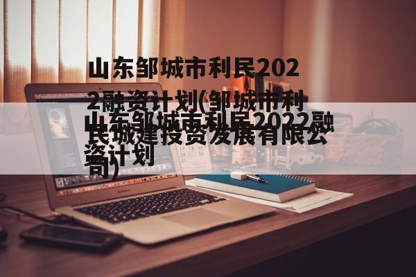 山东邹城市利民2022融资计划(邹城市利民城建投资发展有限公司)