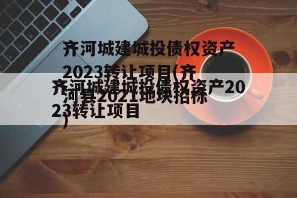 齐河城建城投债权资产2023转让项目(齐河县2021地块招标)