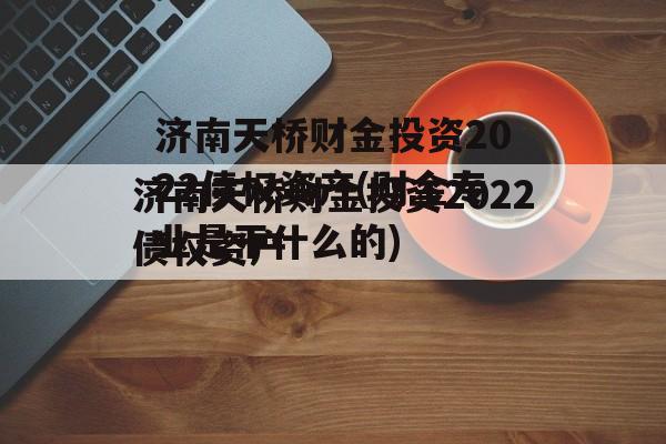 济南天桥财金投资2022债权资产(财金专业是干什么的)