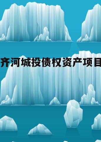 齐河城投债权资产项目