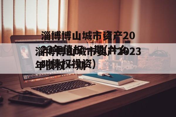 淄博博山城市资产2023年债权一期(什么叫债权投资)