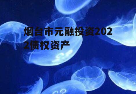 烟台市元融投资2022债权资产