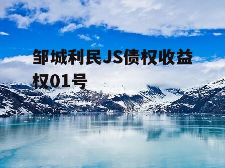 邹城利民JS债权收益权01号