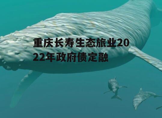 重庆长寿生态旅业2022年政府债定融