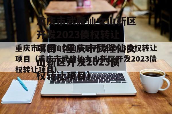 重庆市武隆仙女山新区开发2023债权转让项目（重庆市武隆仙女山新区开发2023债权转让项目）