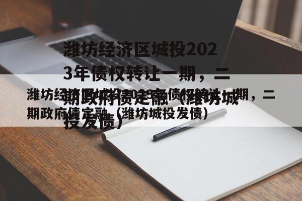 潍坊经济区城投2023年债权转让一期，二期政府债定融（潍坊城投发债）