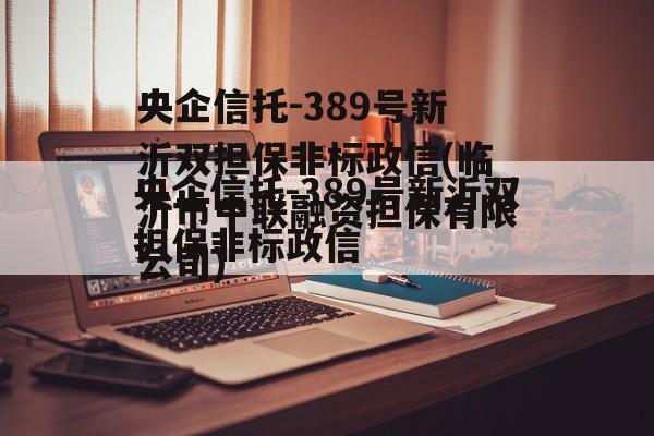 央企信托-389号新沂双担保非标政信(临沂市中联融资担保有限公司)