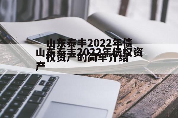 山东泰丰2022年债权资产的简单介绍