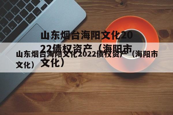 山东烟台海阳文化2022债权资产（海阳市文化）