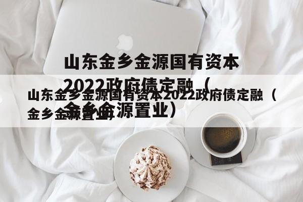 山东金乡金源国有资本2022政府债定融（金乡金源置业）