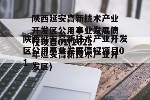 陕西延安高新技术产业开发区公用事业发展债权项目01(2021年延安高新技术产业开发区)