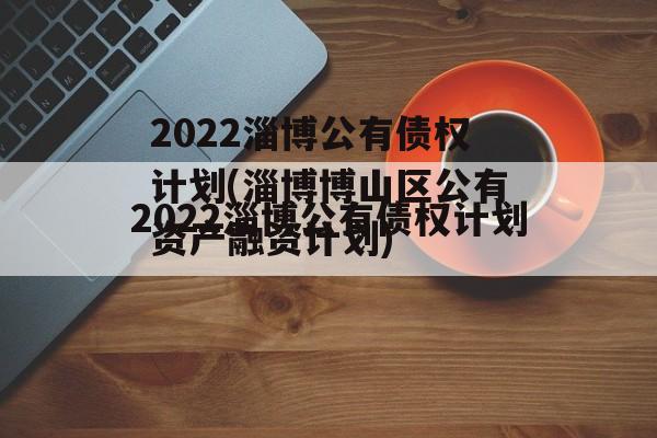 2022淄博公有债权计划(淄博博山区公有资产融资计划)