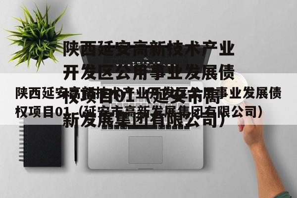 陕西延安高新技术产业开发区公用事业发展债权项目01（延安市高新发展集团有限公司）