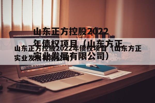 山东正方控股2022年债权项目（山东方正实业发展有限公司）