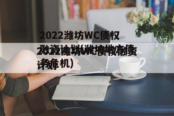 2022潍坊WC债权融资计划(潍坊地方债务危机)