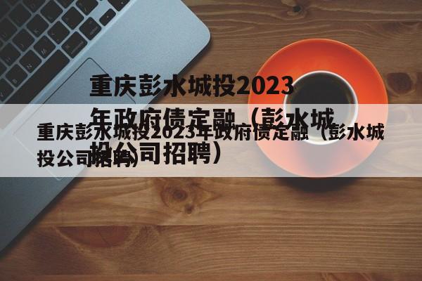 重庆彭水城投2023年政府债定融（彭水城投公司招聘）