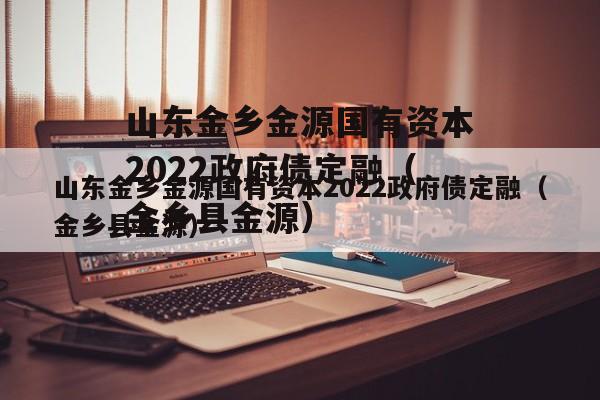 山东金乡金源国有资本2022政府债定融（金乡县金源）