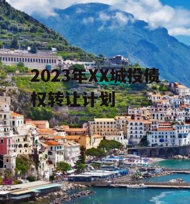 2023年XX城投债权转让计划