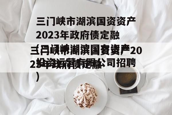 三门峡市湖滨国资资产2023年政府债定融(三门峡湖滨国有资产投资运营有限公司招聘)