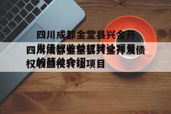 四川成都金堂县兴金开发债权收益权转让项目的简单介绍