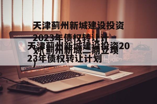 天津蓟州新城建设投资2023年债权转让计划(蓟州新城二期立项)