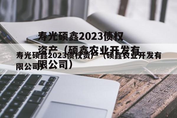 寿光硕鑫2023债权资产（硕鑫农业开发有限公司）