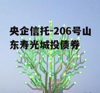 央企信托-206号山东寿光城投债券