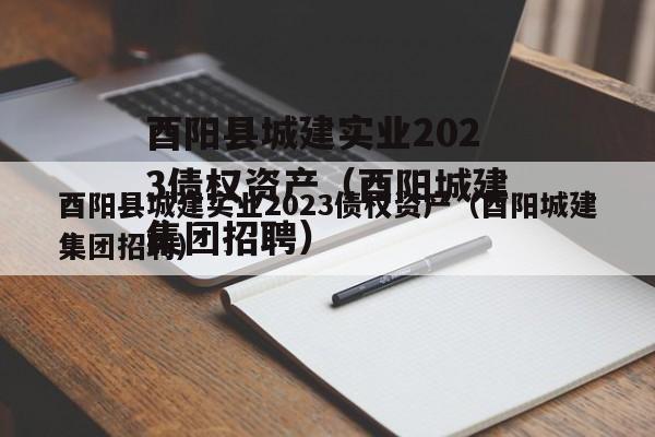 酉阳县城建实业2023债权资产（酉阳城建集团招聘）