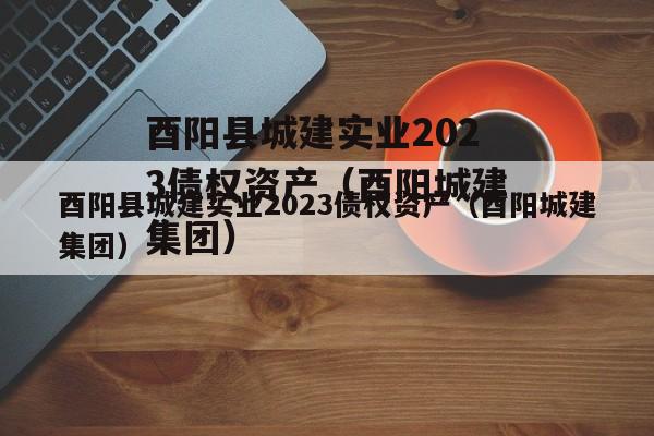 酉阳县城建实业2023债权资产（酉阳城建集团）