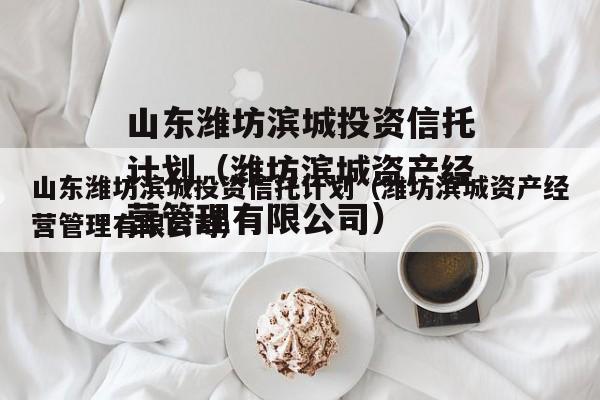 山东潍坊滨城投资信托计划（潍坊滨城资产经营管理有限公司）