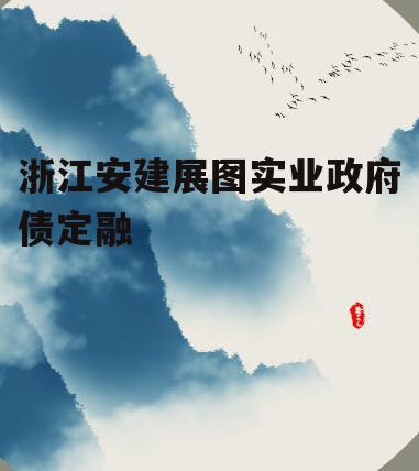 浙江安建展图实业政府债定融