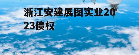 浙江安建展图实业2023债权