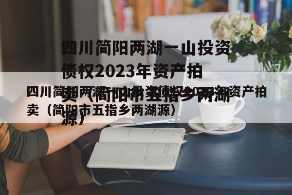 四川简阳两湖一山投资债权2023年资产拍卖（简阳市五指乡两湖源）