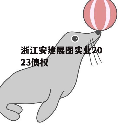 浙江安建展图实业2023债权