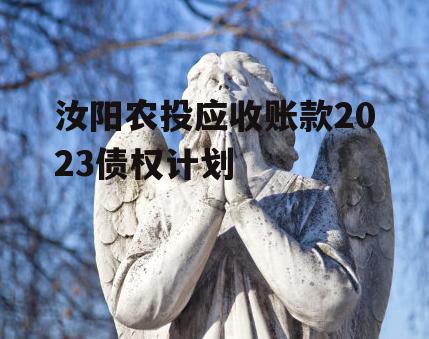 汝阳农投应收账款2023债权计划