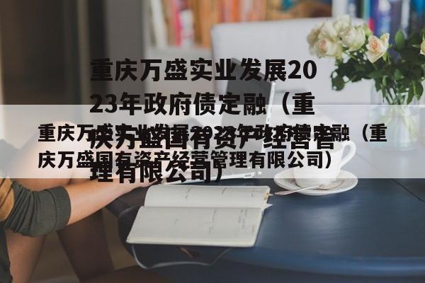 重庆万盛实业发展2023年政府债定融（重庆万盛国有资产经营管理有限公司）