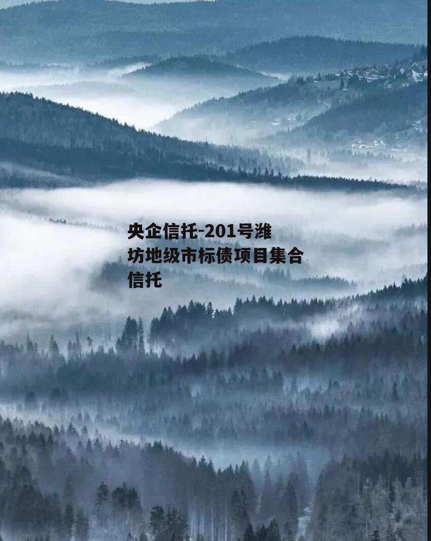 央企信托-201号潍坊地级市标债项目集合信托