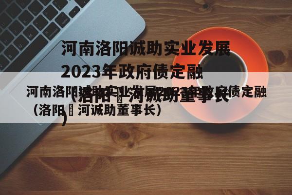 河南洛阳诚助实业发展2023年政府债定融（洛阳瀍河诚助董事长）