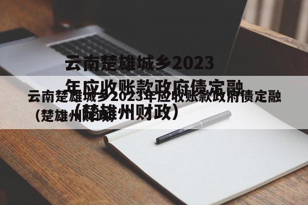 云南楚雄城乡2023年应收账款政府债定融（楚雄州财政）