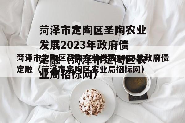 菏泽市定陶区圣陶农业发展2023年政府债定融（菏泽市定陶区农业局招标网）