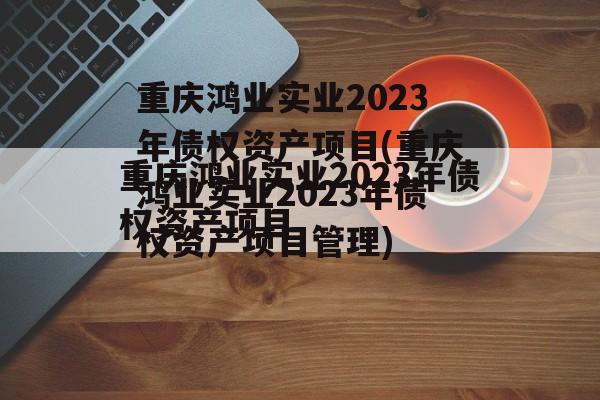 重庆鸿业实业2023年债权资产项目(重庆鸿业实业2023年债权资产项目管理)