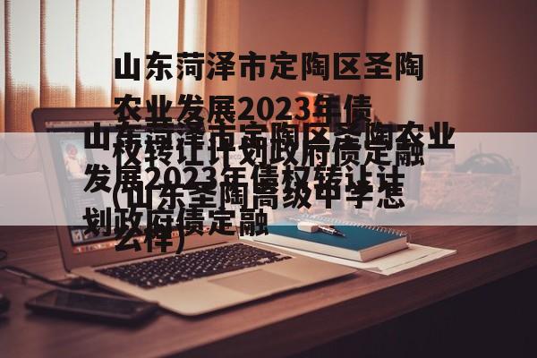 山东菏泽市定陶区圣陶农业发展2023年债权转让计划政府债定融(山东圣陶高级中学怎么样)