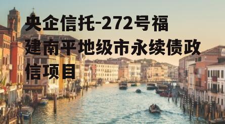 央企信托-272号福建南平地级市永续债政信项目