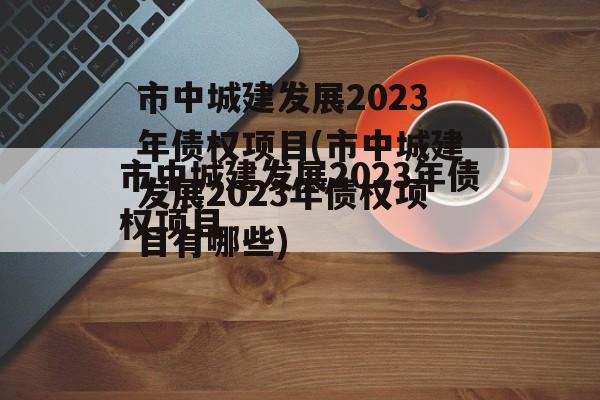 市中城建发展2023年债权项目(市中城建发展2023年债权项目有哪些)