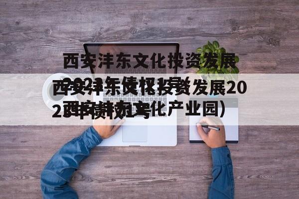 西安沣东文化投资发展2023年债权1号(西安沣东文化产业园)