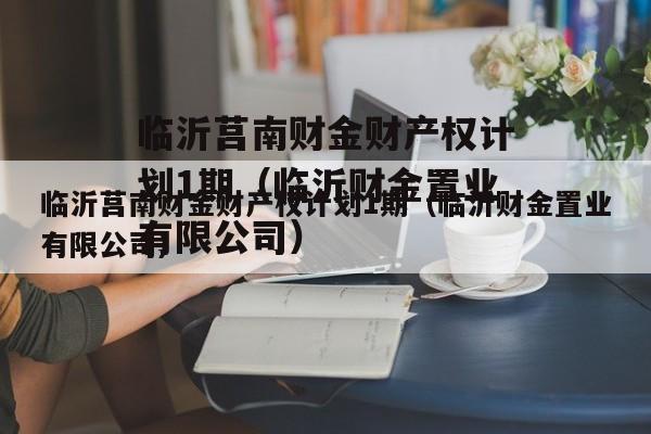 临沂莒南财金财产权计划1期（临沂财金置业有限公司）